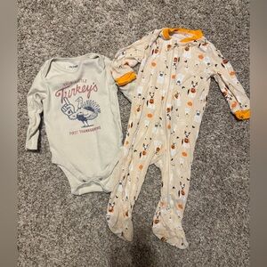 Baby’s first Thanksgiving/Halloween bundle